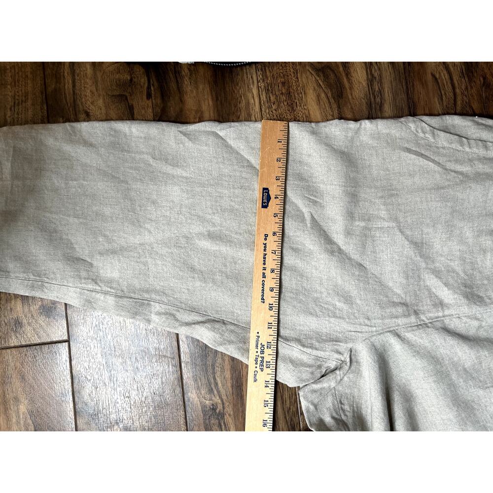 Charter Club Luxury womens size PXL pants Linen cropped Cruises, minimalist - Picture 9 of 9